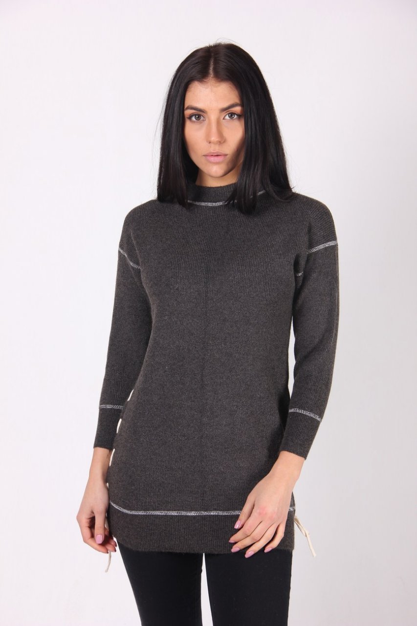 

Туника женская LadiesFashion 9712 (Серый, Туника женская LadiesFashion 9712 (Серый S/M)