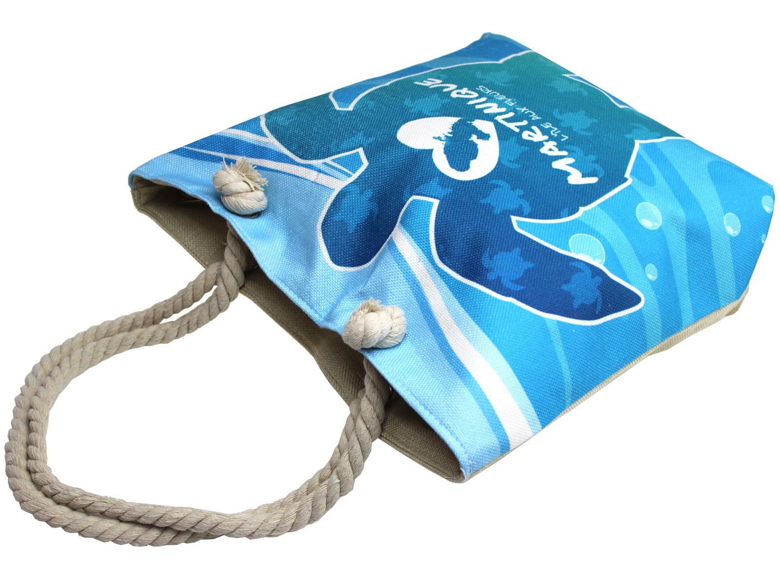 

Женская пляжная сумка WorldBeach Черепаха Голубая (PLZH1-6)