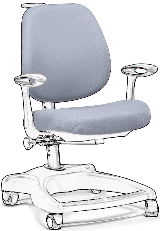 

Чехол для кресла FunDesk Delizia Chair cover Grey
