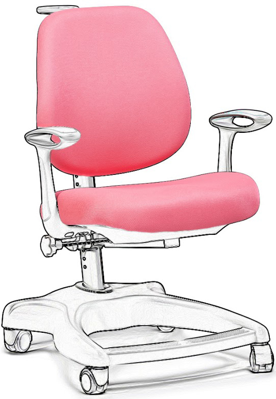 

Чехол для кресла FunDesk Delizia Chair cover Pink