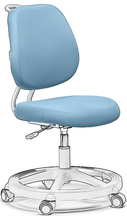 

Чехол для кресла FunDesk Pratico Chair cover Blue