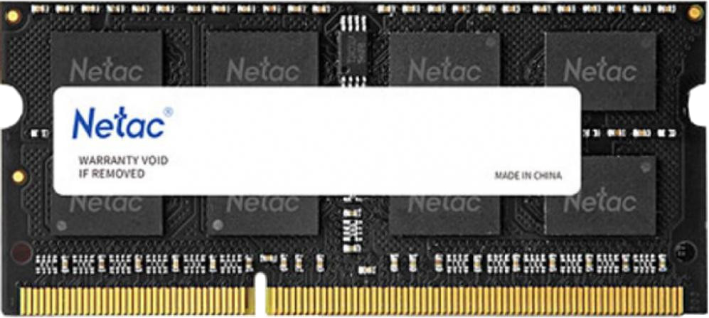 

Оперативная память Netac SO-DIMM DDR3L-1600 4096MB PC4-12800 (NTBSD3N16SP-04)