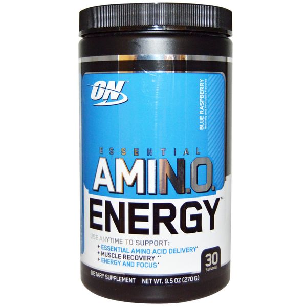 

Аминокислотный комплекс Essential Amino Energy Optimum Nutrition голубая малина 270 г (ON164)