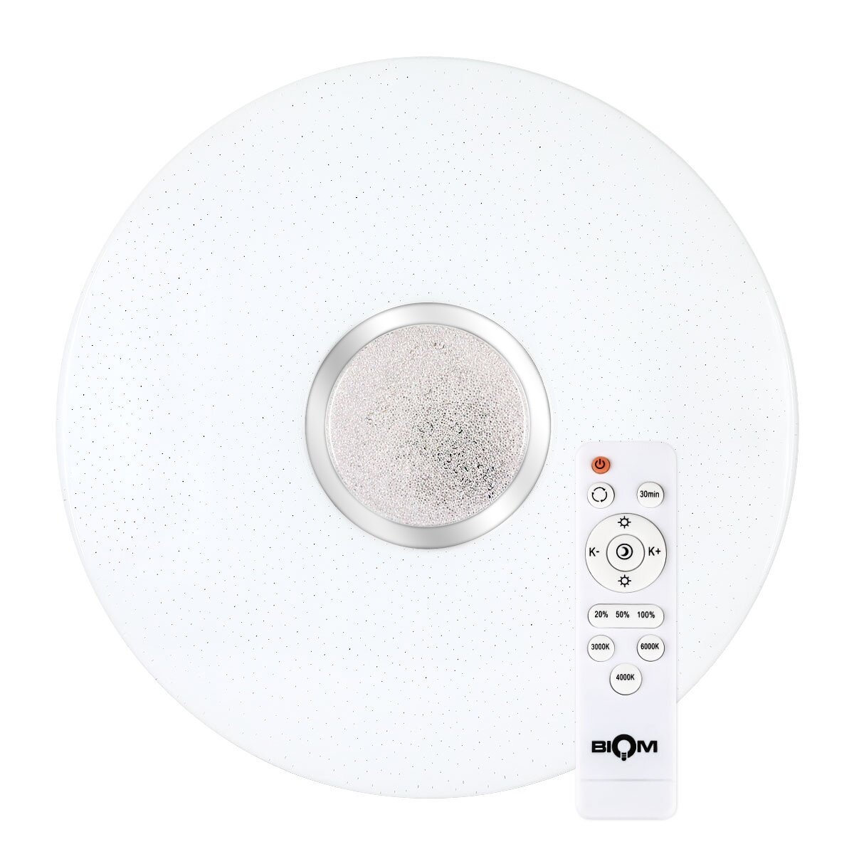 

Светильник светодиодный Biom SMART SML-R07-80 3000-6000K 80Вт с д/у