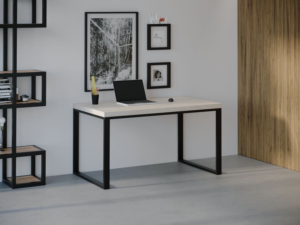 

Компьютерный стол Skandi Wood SW036 Алабама 200 х 80 х 75 см МДФ+Шпон Дуб Белый