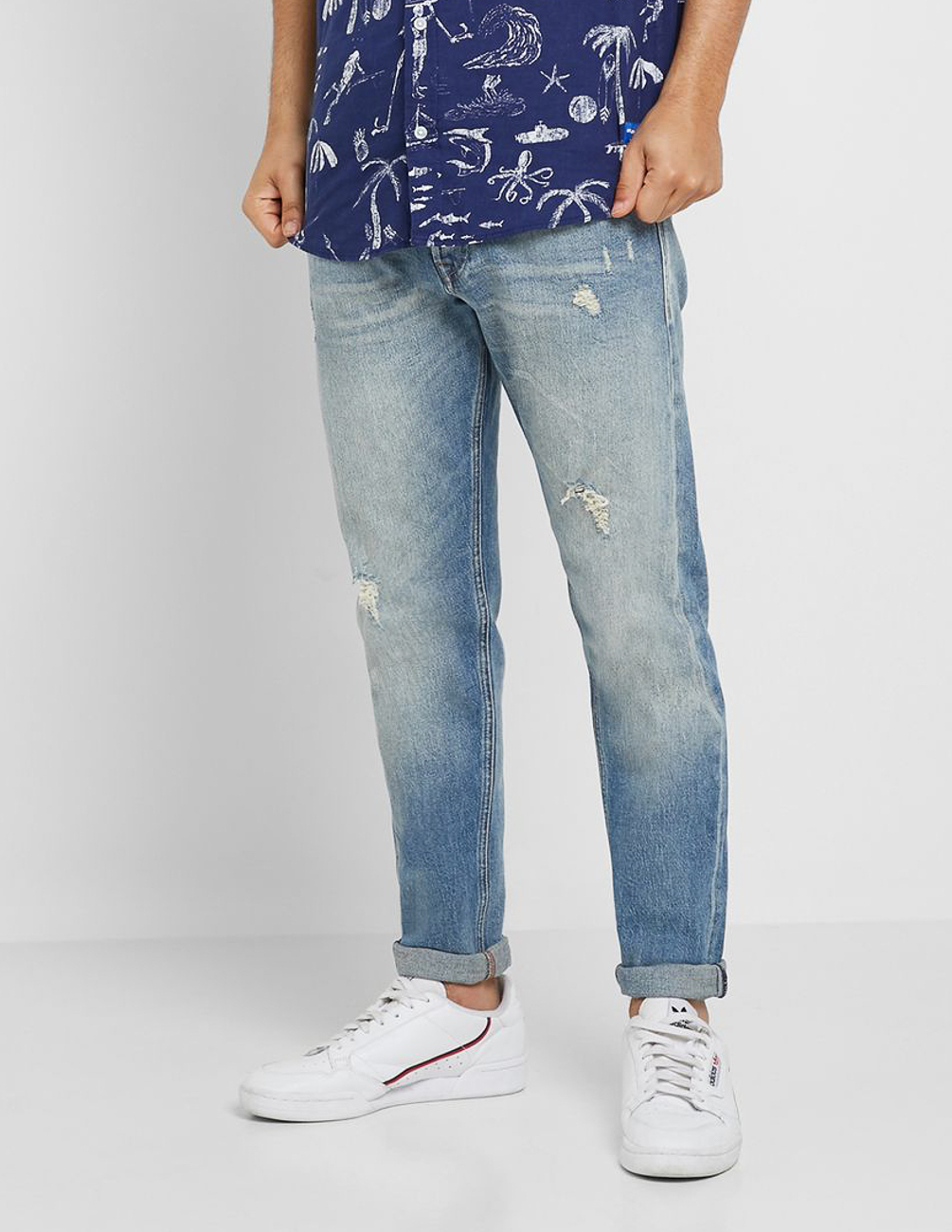 

Джинсы JACK&JONES М0108407 цвет синий 34/32