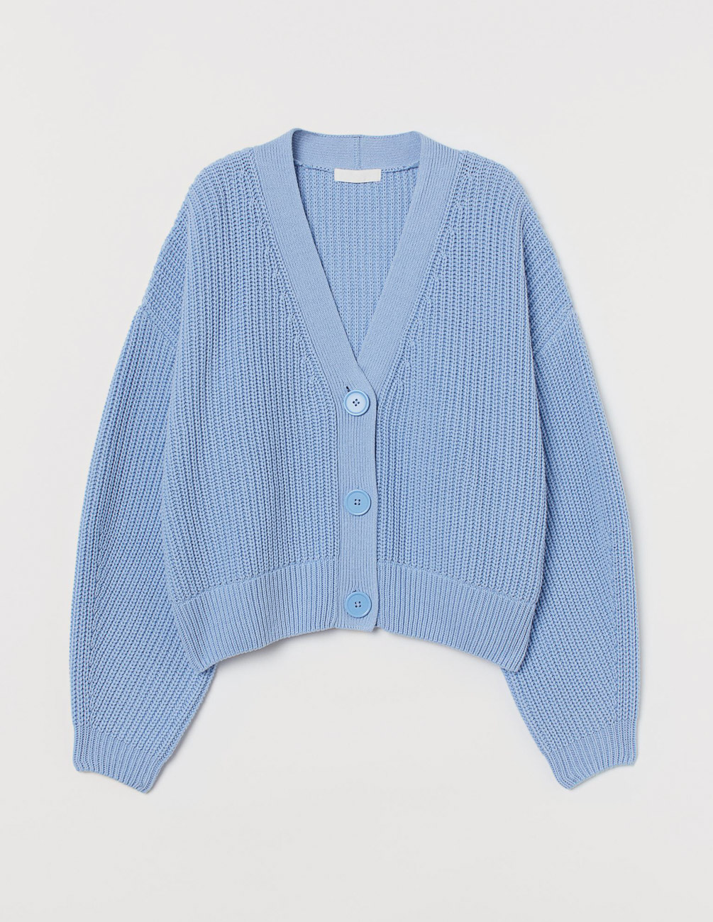 

Кофта H&M Ж1056778 цвет голубой L