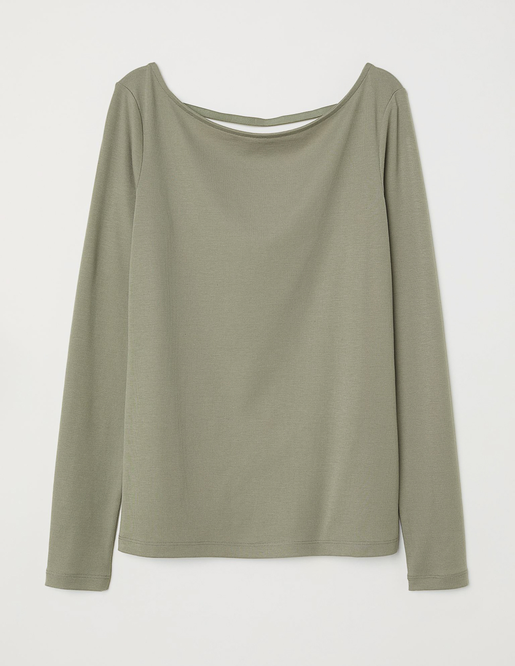 

Лонгслив H&M Ж1058501 цвет зеленый XS