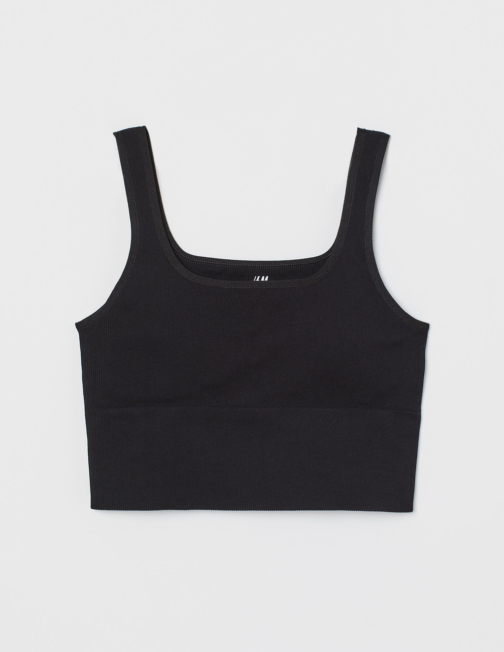 

Топ H&M Ж1058477 цвет черный S