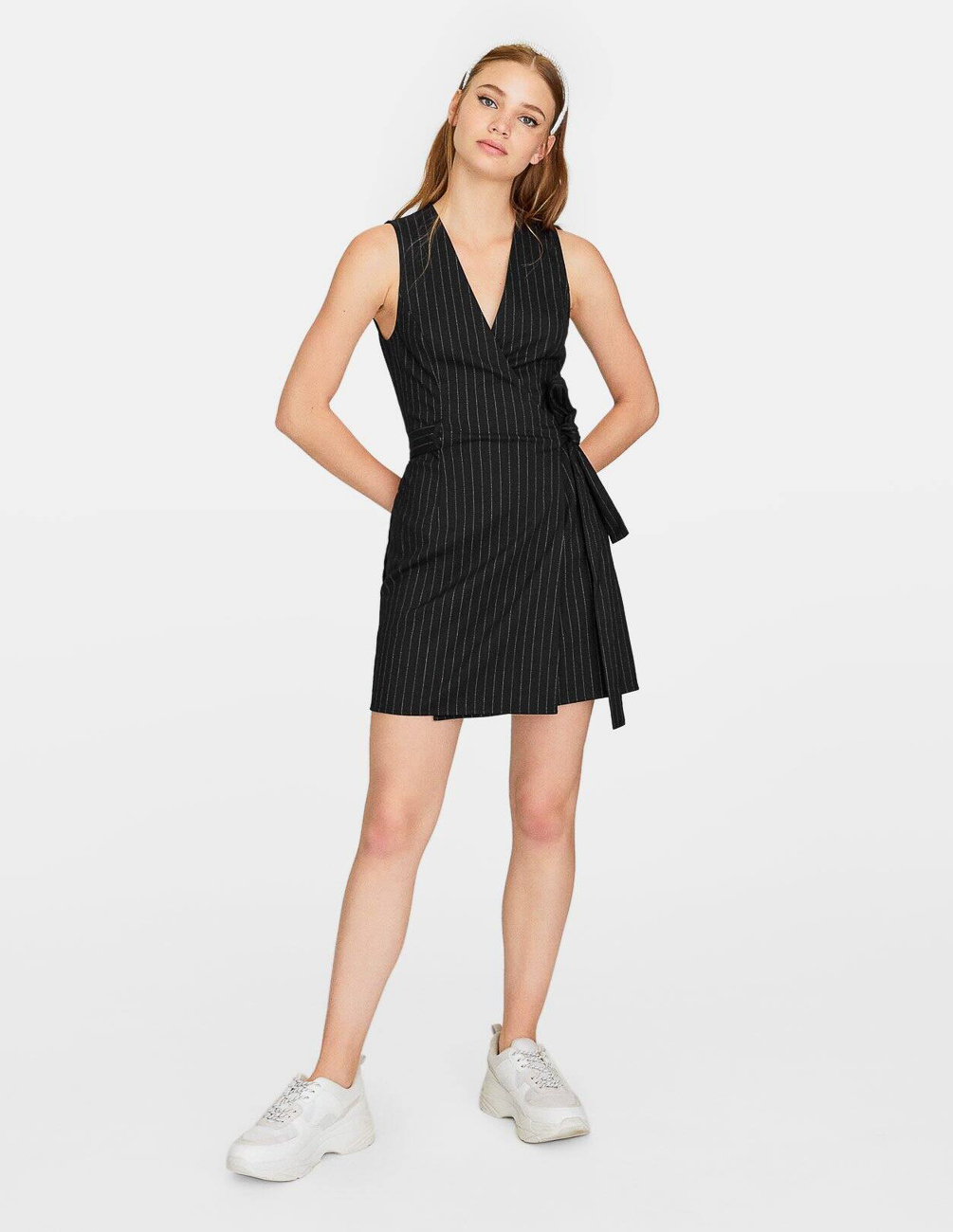 

Сарафан Stradivarius Ж1057921 (6354/491/001) цвет черный S