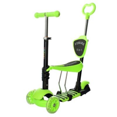 

Скутер iTrike Maxi 5 в 1 зеленый (JR 3-026-K green)
