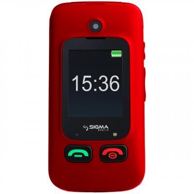 

Мобильный телефон Sigma Comfort 50 Shell DS Black-Red