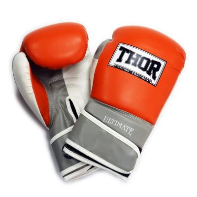 

Боксерские перчатки THOR Ultimate 14oz Orange/Grey/White (551/04(PU) OR/GR/WH 14 oz.)