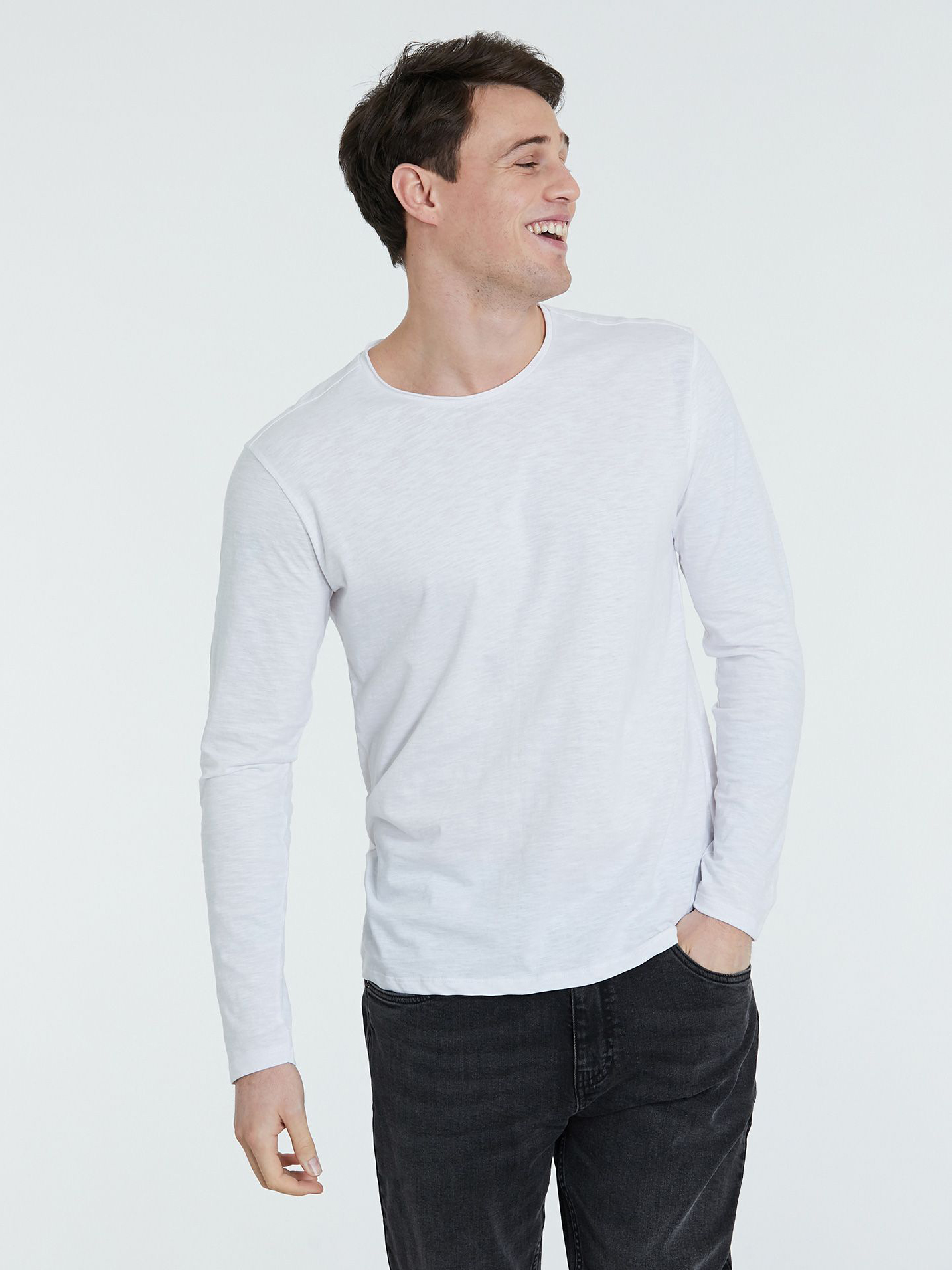 

Лонгслив Piazza Italia 39614-13 XL White