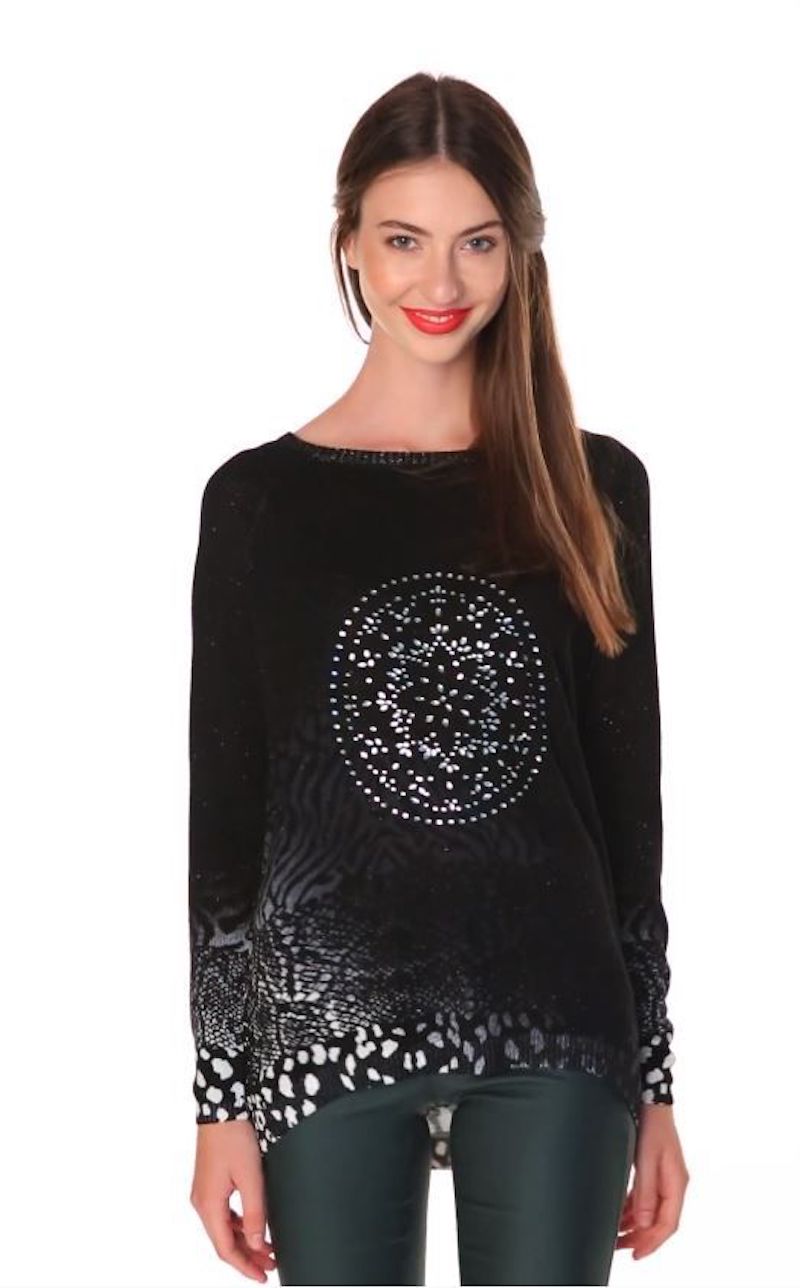 

Джемпер Desigual smix03330061 XL Черный 2000000538341