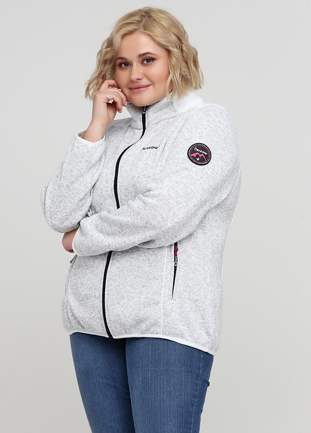 

Толстовка Bearpaw smix01110478 XXL Светло-серый 2000000532295