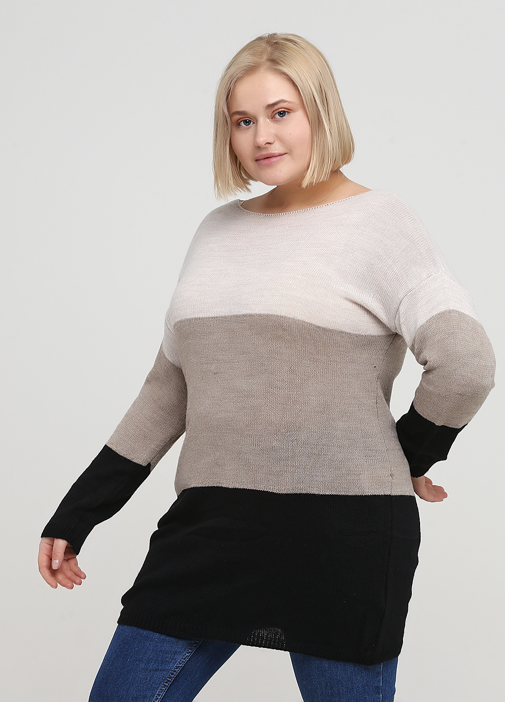 

Джемпер No brand smix03330417  Бежевый 2000000534039, Джемпер No brand smix03330417 L Бежевый 2000000534039