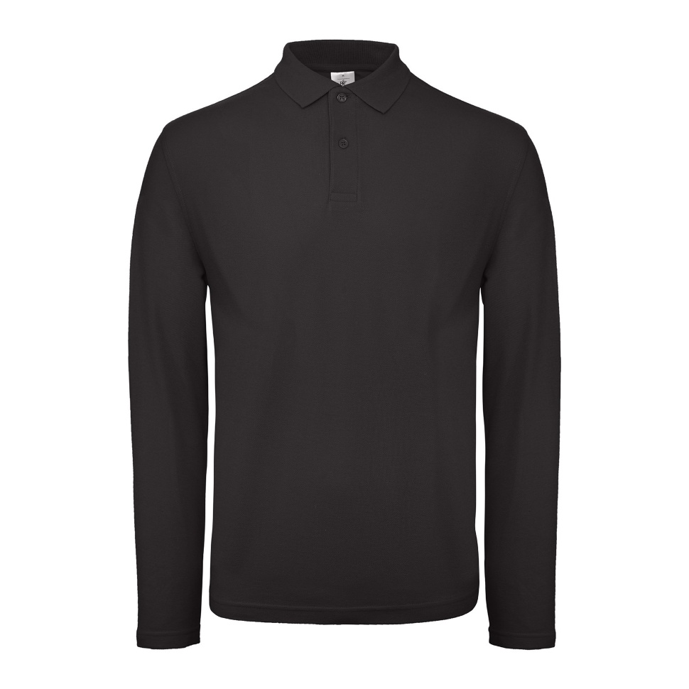 

Футболка Polo Long Черная B&C XXL