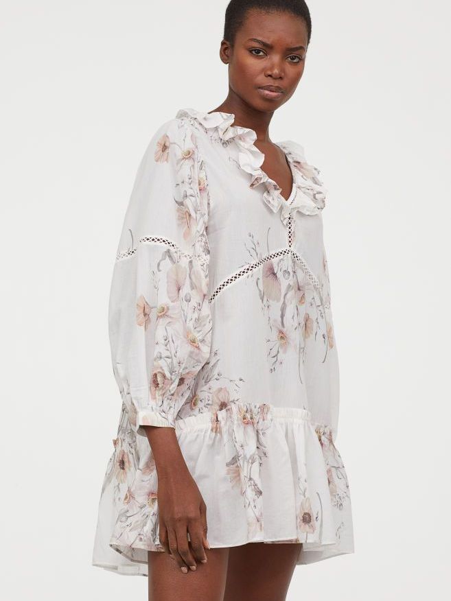 

Платье H& 0746487-0  Белое, Платье H&M 0746487-0 M Белое