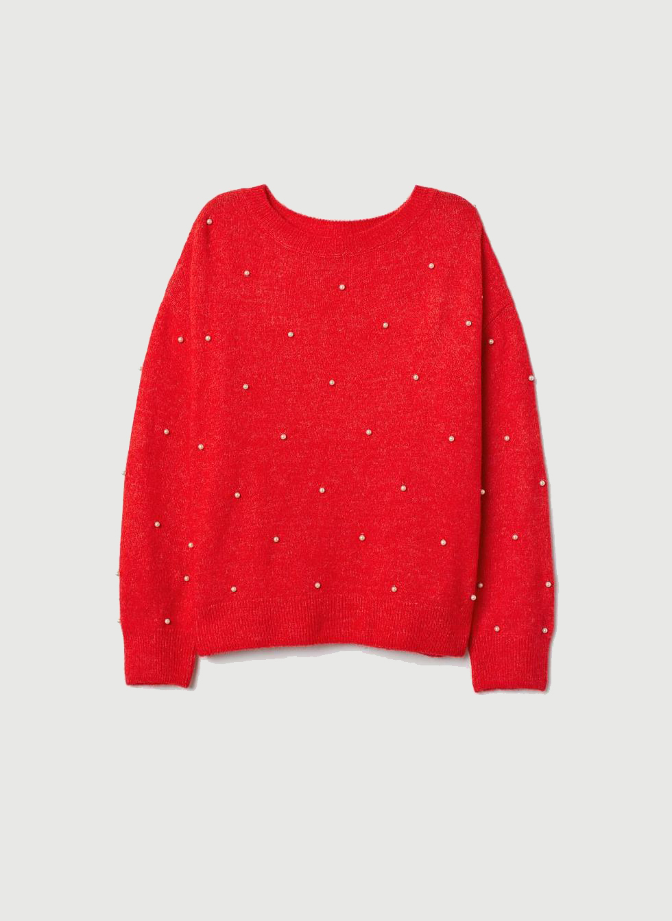 

Джемпер H&M 0676573-0 L Красный