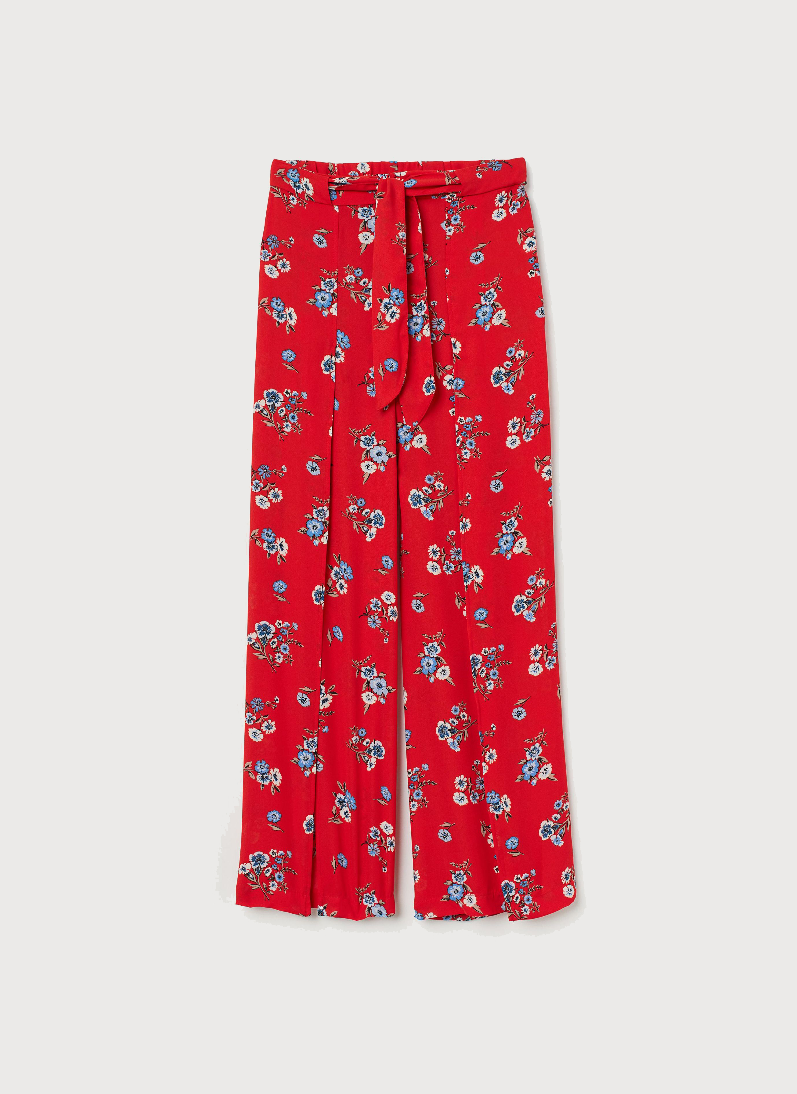 

Брюки H&M 0716958-9 40 Красные