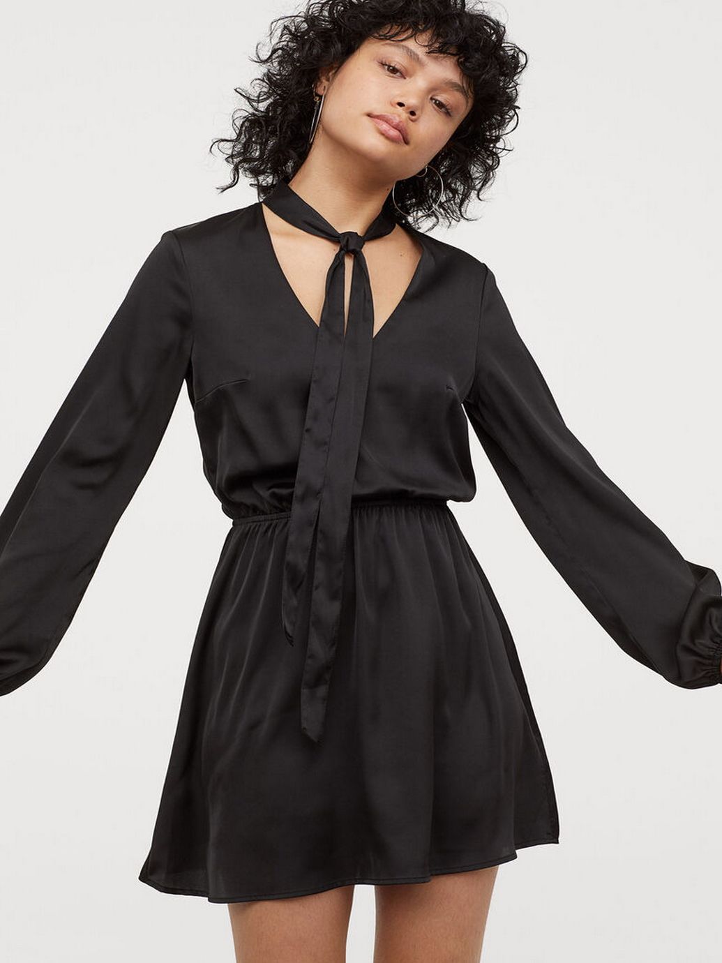

Платье H&M 0794468  Черное, Платье H&M 0794468 38 Черное