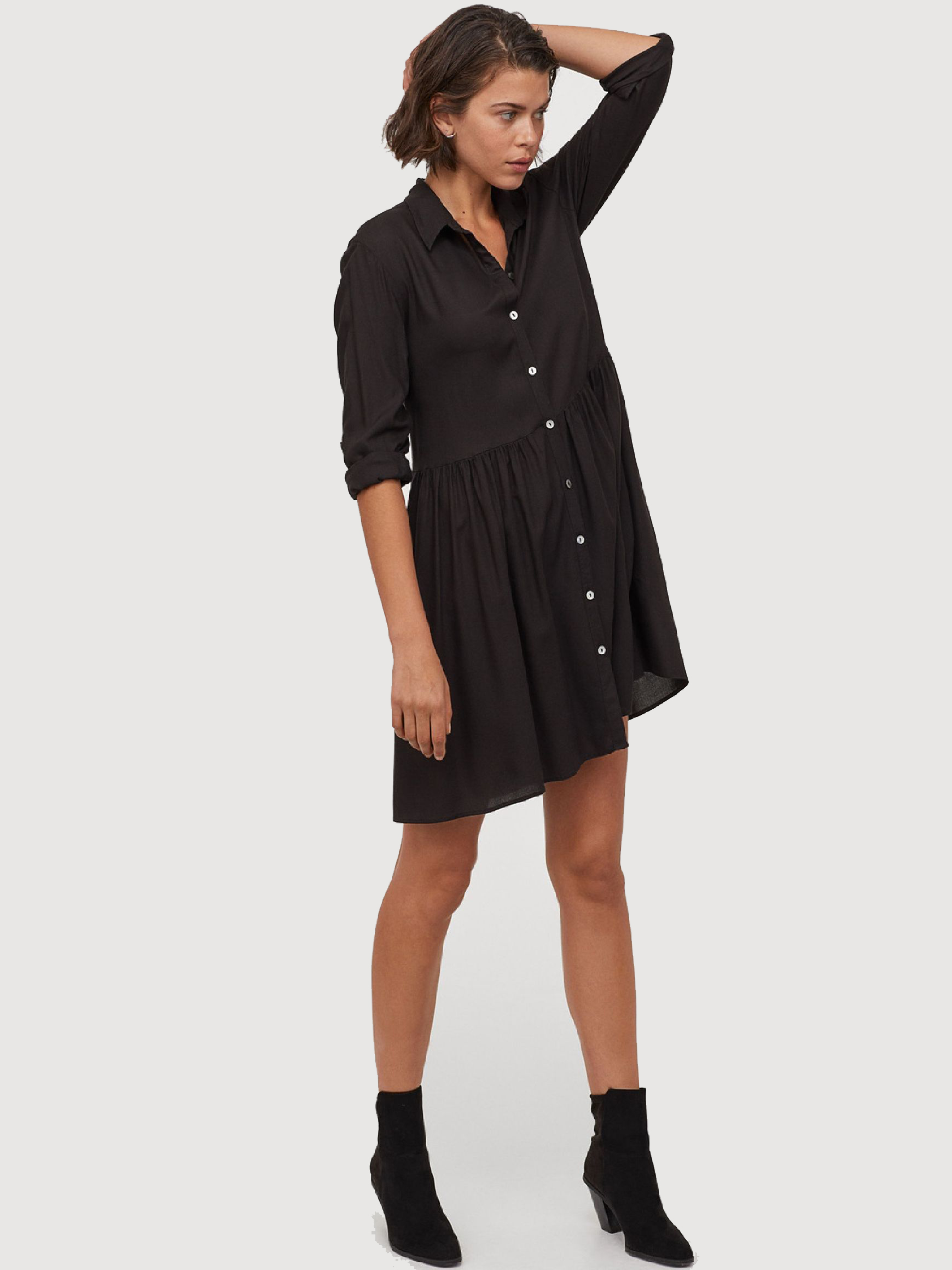 

Платье H&M 0859622-1  Черное, Платье H&M 0859622-1 34 Черное