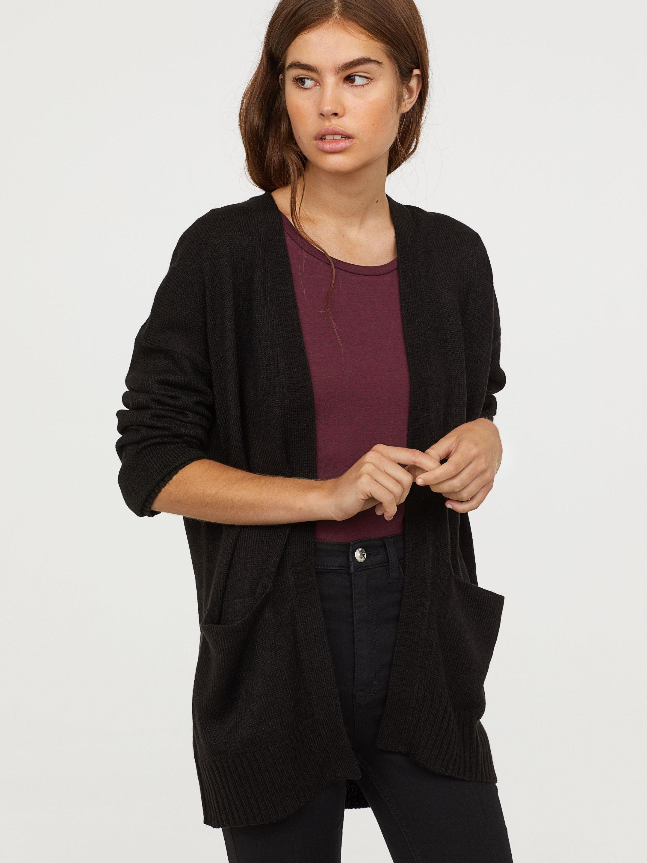 

Кардиган H&M 0687524-0 S Черный