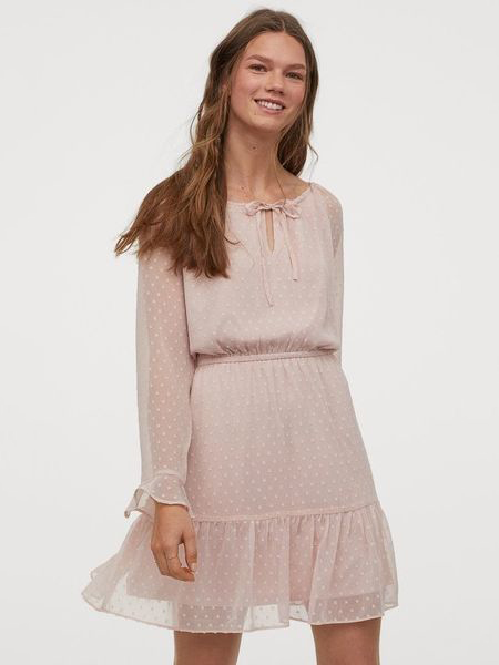

Платье H&M 0816597-1 38 Пудра