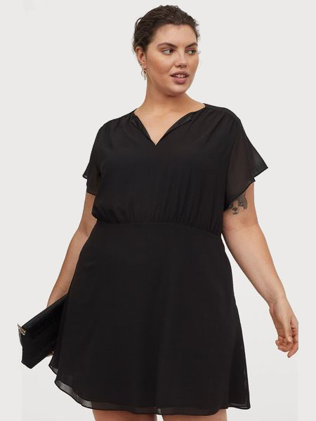 

Платье H&M 0848995-1  Черное, Платье H&M 0848995-1 L Черное