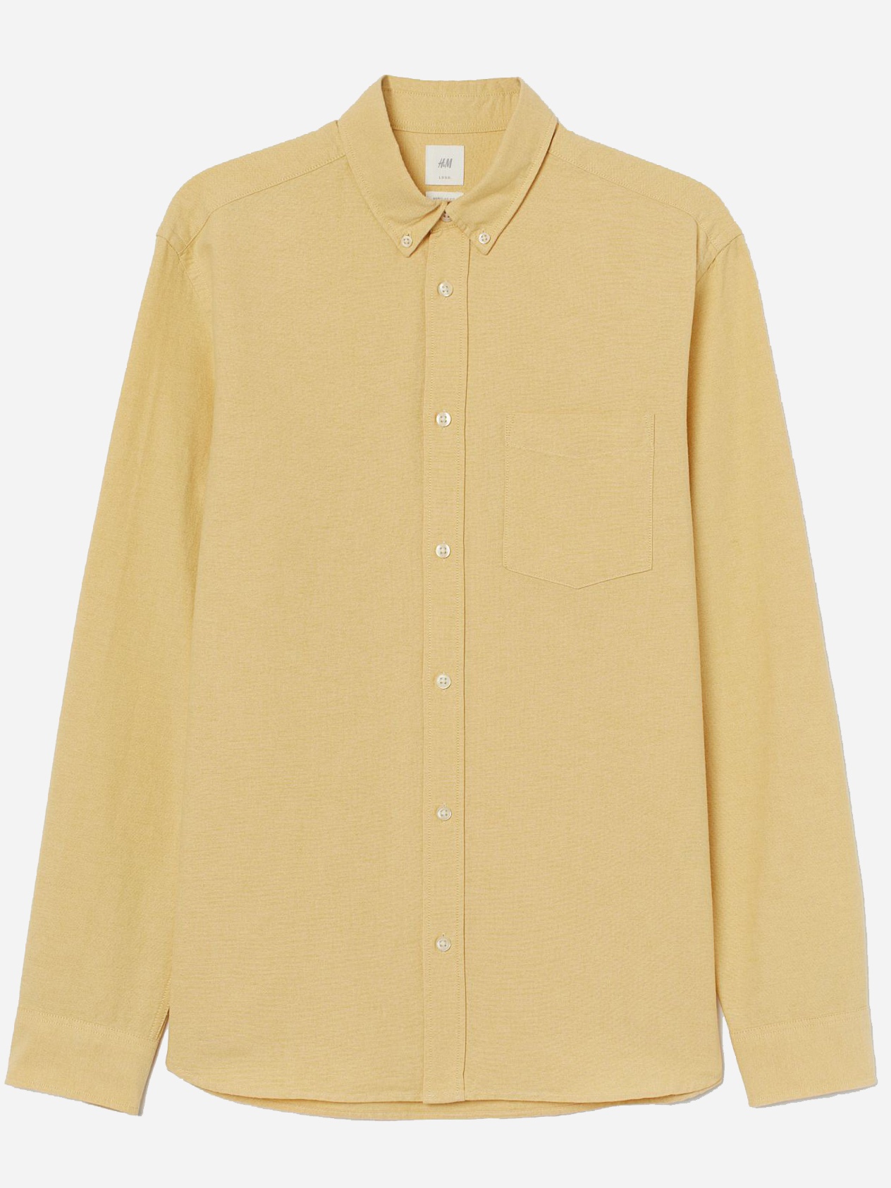 

Рубашка H&M 1603-7958361 S Желтая