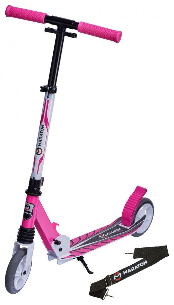 

Самокат двухколесный Maraton Scooter Sport My Go 145 Pink-Black