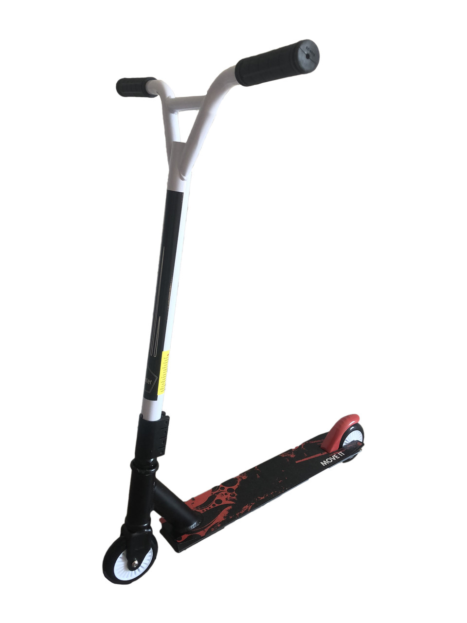 

Самокат трюковый Scooter Move Elite My Go 2020 до 100 кг Black-White-Red