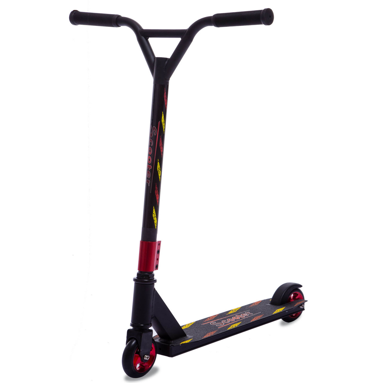 

Самокат трюковый Scooter SPEED RIDER My Go D01-A Черный-красный-желтый
