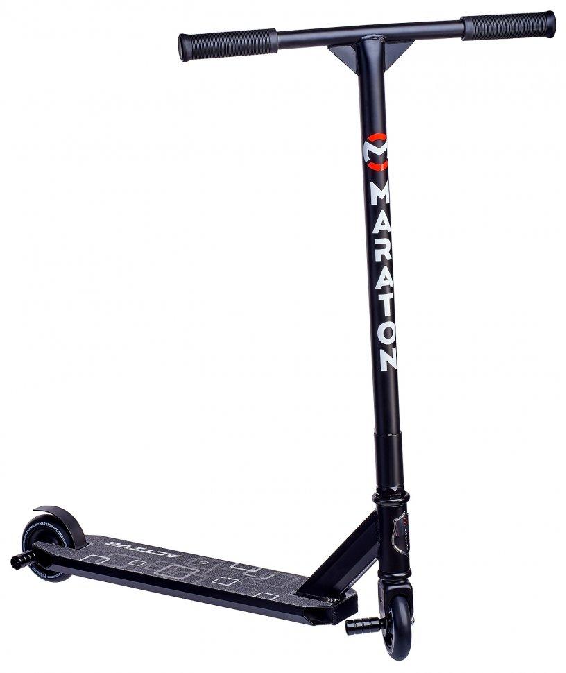

Самокат трюковый Maraton Scooter Active My Go 2218 до 100 кг Black