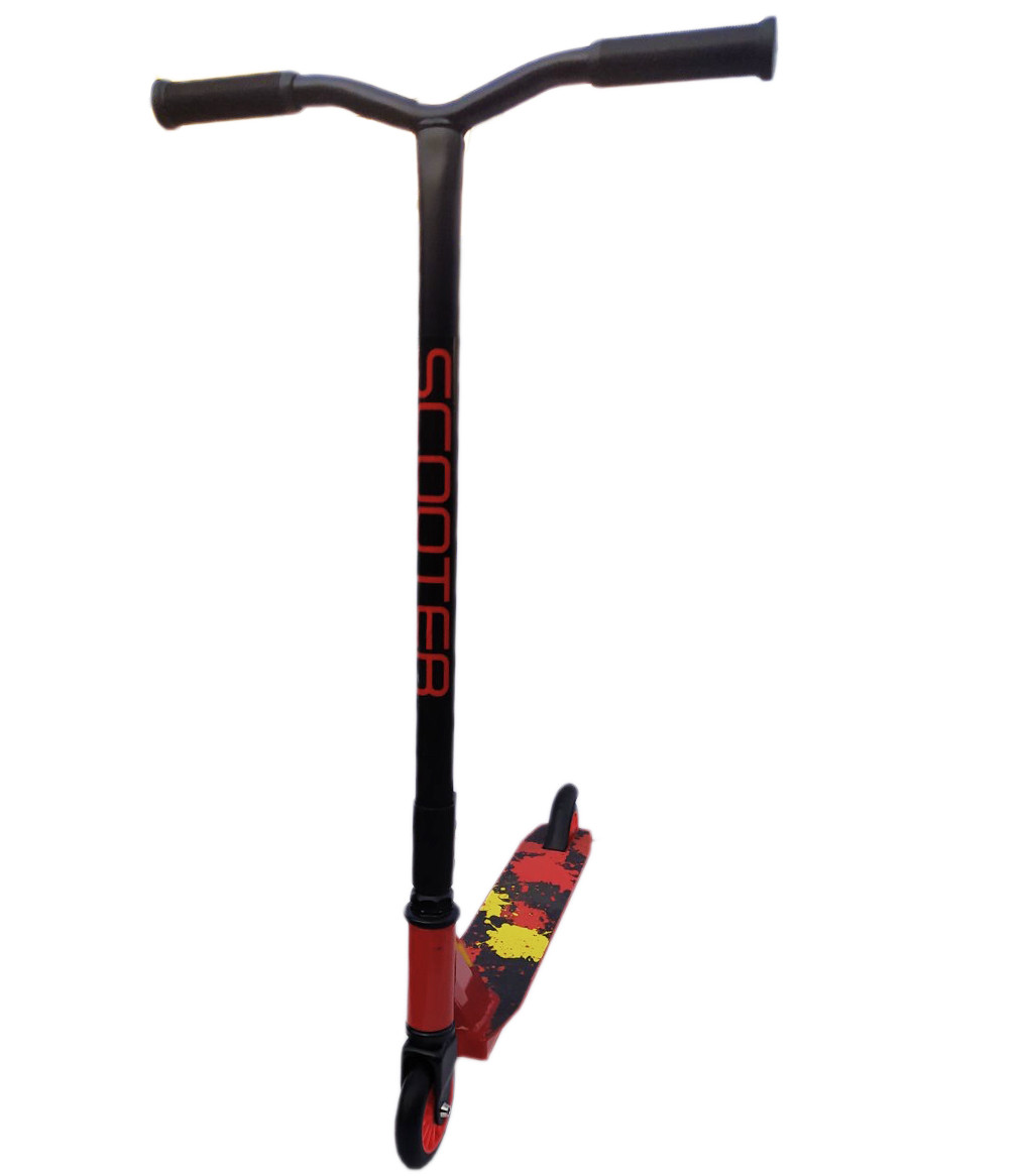 

Самокат трюковый Scooter Scout Elite Pro My Go 2020 до 100 кг Черно-красный