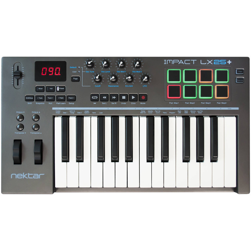 

MIDI-клавиатура Nektar Impact LX25+