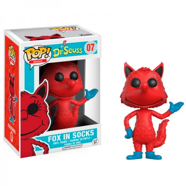 

Фигурка Funko POP! Books Dr. Seuss - Fox in Socks Vinyl Figure, 12446, 10 см