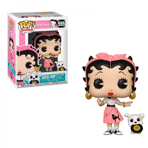

Фигурка Funko POP! Betty Boop - Sock Hop Vinyl Figure, 37007, 10 см