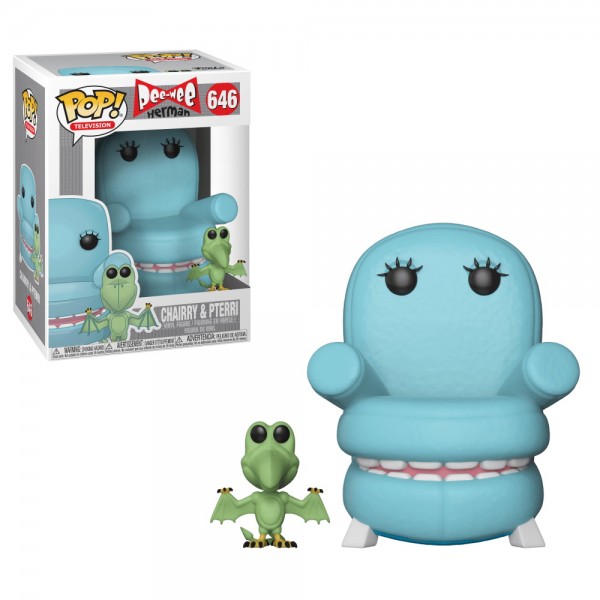 

Фигурка Funko POP! Pee-wee's Playhouse- Chairry w/ Pterri Vinyl Figure, 21787, 10см