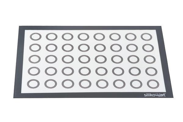 

FIBERGLASS 60X40 WITH CIRCLES силиконовый коврик 59,5x39,5 см Silikomart