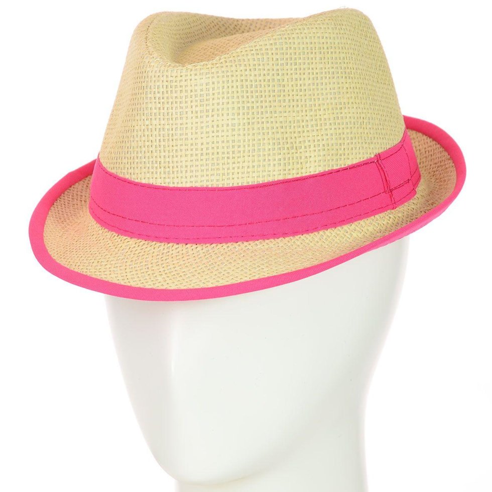 

Шляпа Челентанка Chery Размер 52-54 см.12017-2 малиновый