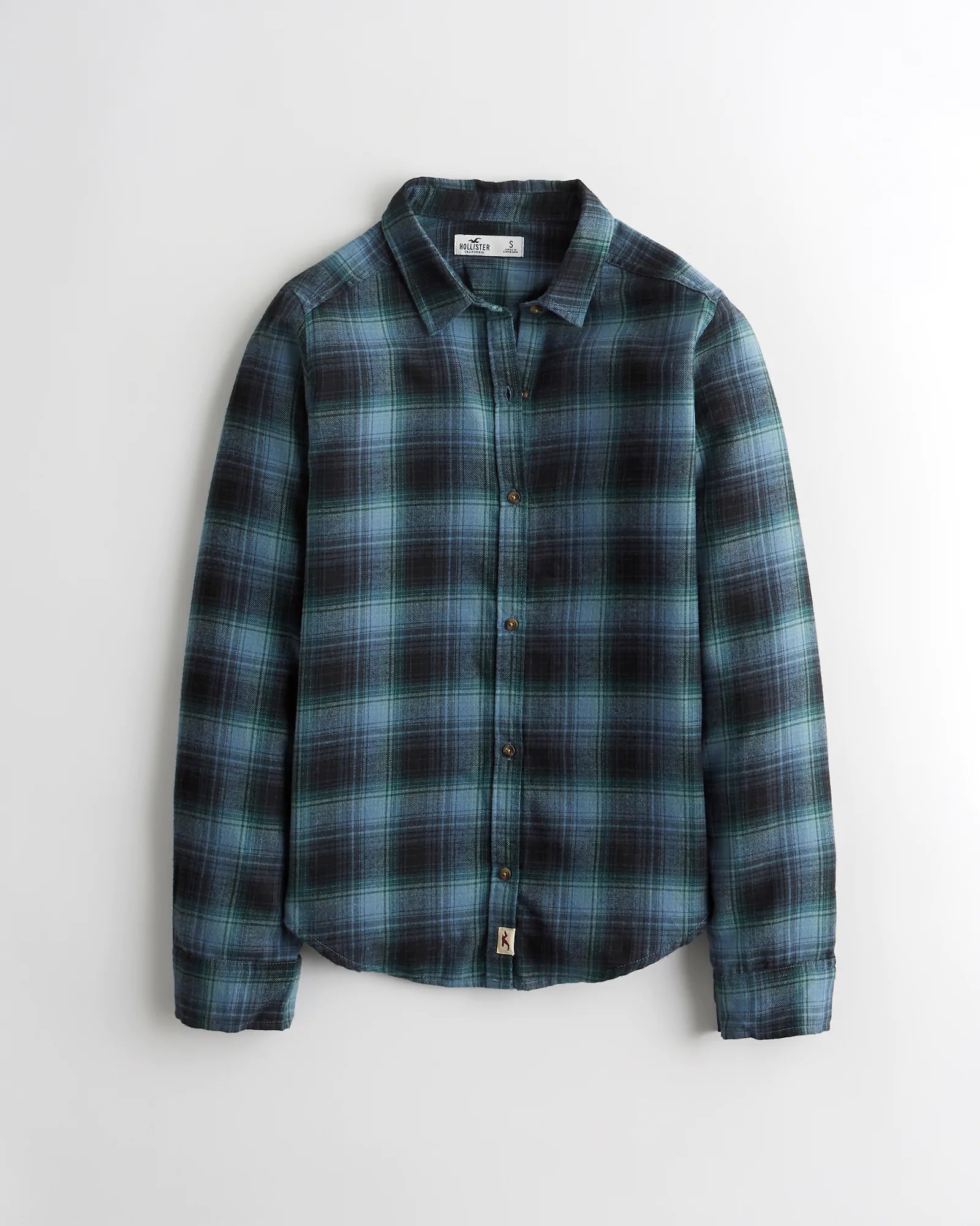 

Рубашка Hollister HC8441W XS Темно-зелёный