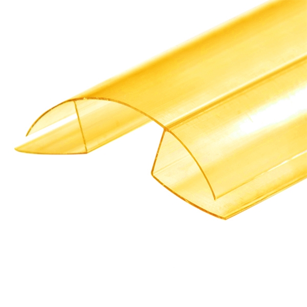 

Коньковый профиль Berolux 16-20x6000мм желтый шт