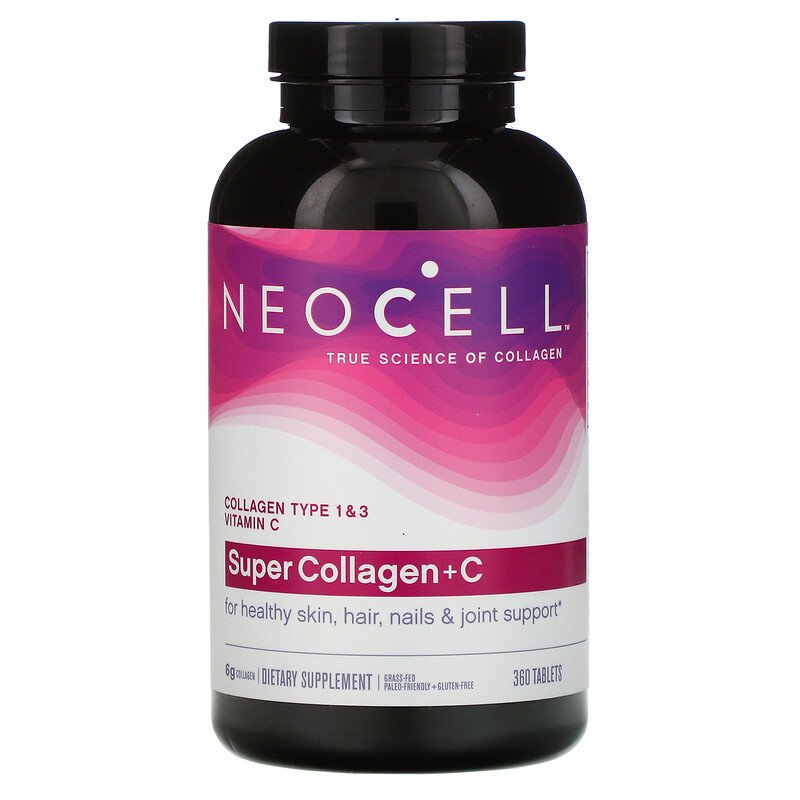 

Коллаген NeoCell Super Collagen+C Type 1 & 3 360 таб Без вкуса (2229f51)