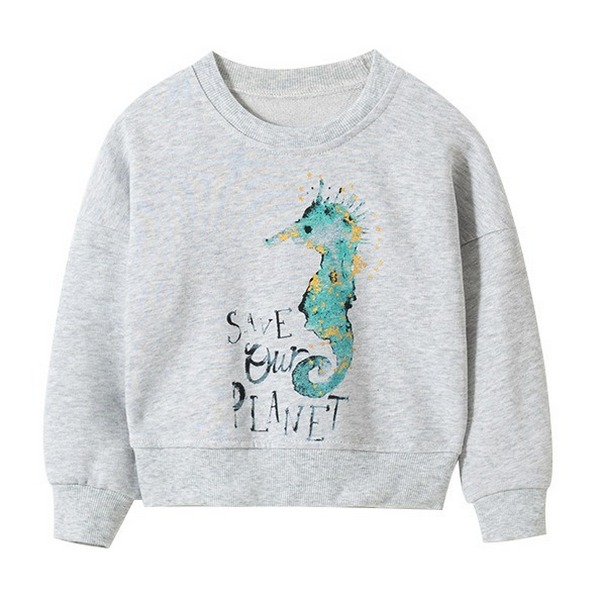 

Свитшот детский Sea horse Malwee (130) Серый (57242)
