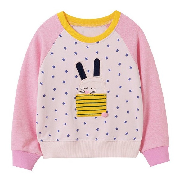 

Свитшот для девочки Sleeping rabbit Malwee (130) Розовый