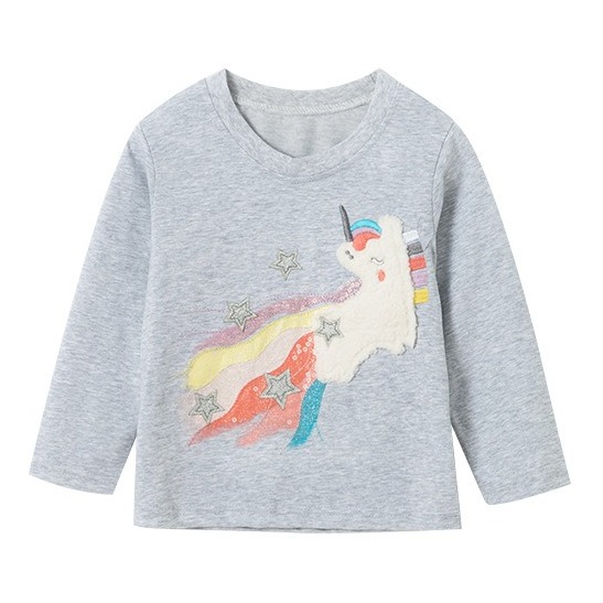 

Лонгслив для девочки Flying unicorn Malwee (100) Серый