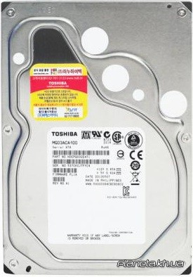 

Жесткий диск (HDD) Toshiba 1TB 64MB 7200rpm (MG03ACA100)