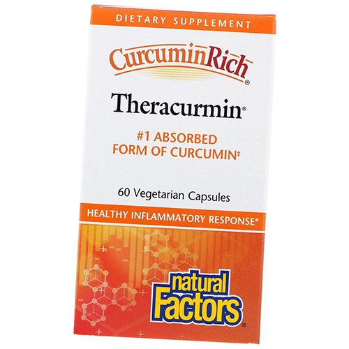 

Theracurmin Natural Factors 60вегкапс (71406004)